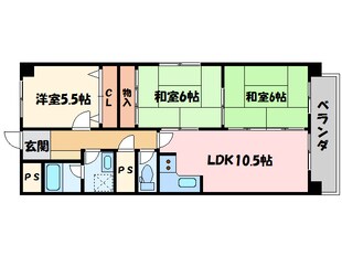 ベルトピア新居浜の物件間取画像